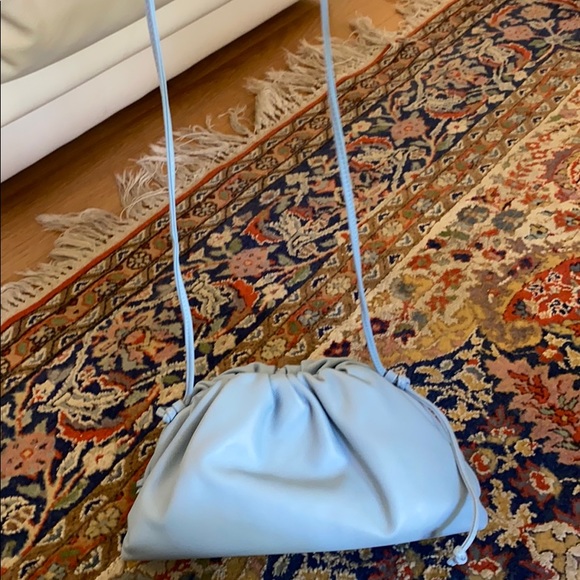 Bottega Veneta light blue small pouch - Picture 7 of 9